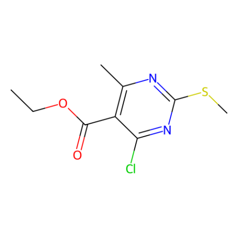 2-(甲硫基)-4-氯-6-甲基嘧啶-5-甲酸乙酯,Ethyl 4-chloro-6-methyl-2-(methylthio)pyrimidine-5-carboxylate