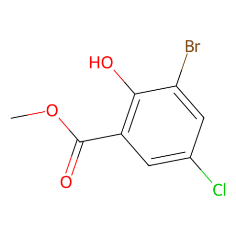 3-溴-5-氯-2-羟基苯甲酸甲酯,Methyl 3-bromo-5-chloro-2-hydroxybenzoate