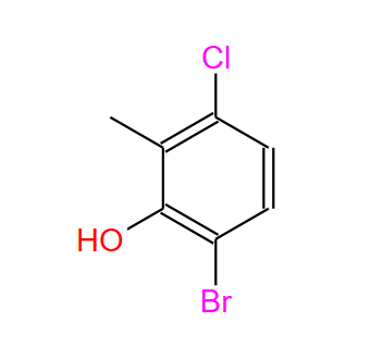 6-溴-3-氯-2-甲基苯酚,6-Bromo-3-chloro-2-methyl-phenol
