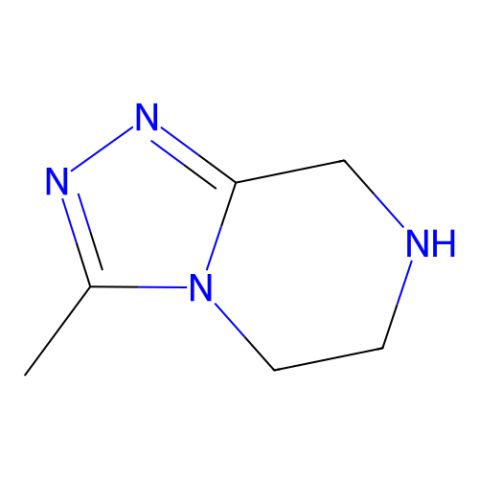 3-甲基-5H,6H,7H,8H-[1,2,4]三唑[4,3-a]吡嗪,3-methyl-5H,6H,7H,8H-[1,2,4]triazolo[4,3-a]pyrazine