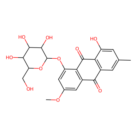 大黄素甲醚8-β-D-葡糖苷,Physcion 8-β-D-glucoside