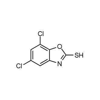 5,7-二氯苯并[d]噁唑-2-硫醇,5,7-Dichlorobenzo[d]oxazole-2-thiol