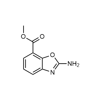 2-氨基苯并[d]噁唑-7-羧酸甲酯,Methyl 2-aminobenzo[d]oxazole-7-carboxylate