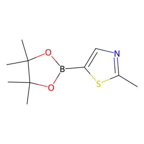 2-甲基噻唑-5-硼酸频呐醇酯,2-Methyl-5-(4,4,5,5-tetramethyl-1,3,2-dioxaborolan-2-yl)thiazole