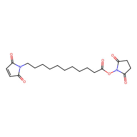 11-马来酰亚胺基十一烷酸琥珀酰亚胺酯,N-Succinimidyl 11-Maleimidoundecanoate