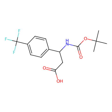 (R)-3-(Boc-氨基)-3-[4-(三氟甲基)苯基]丙酸,(R)-Boc-4-(trifluoromethyl)-β-Phe-OH