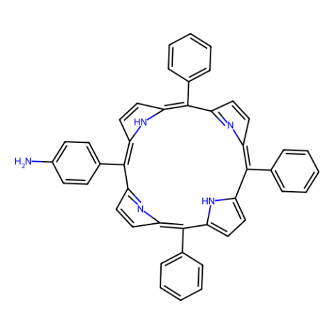 4-（10,15,20-三苯基卟啉-5-基）苯胺,4-(10,15,20-triphenylporphyrin-5-yl)aniline