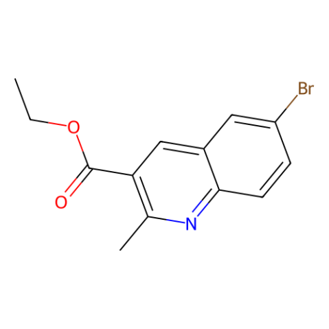 6-溴-2-甲基喹啉-3-羧酸乙酯,6-Bromo-2-methylquinoline-3-carboxylic acid ethyl ester