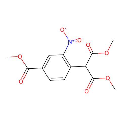 2-[4-甲氧羰基-2-硝基苯基]-丙二酸-13-二甲酯,dimethyl 2-(4-methoxycarbonyl-2-nitrophenyl)propanedioate