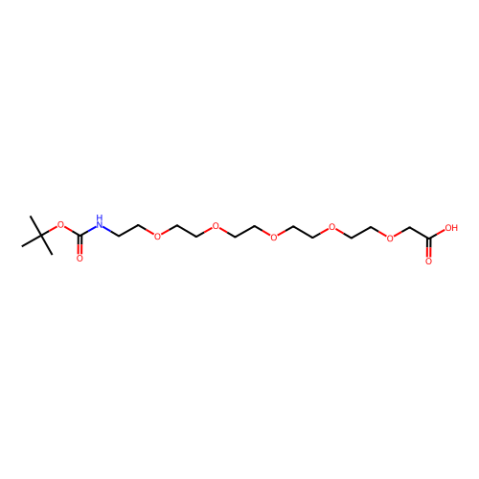 BocNH-PEG5-酸,BocNH-PEG5-acid