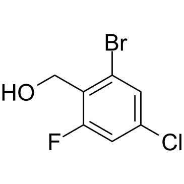 2-溴-4-氯-6-氟苯甲醇,(2-Bromo-4-chloro-6-fluorophenyl)methanol