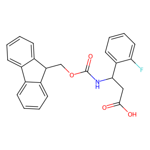 Fmoc-(R)-3-氨基-3-(2-氟苯基)丙酸,Fmoc-(R)-3-amino-3-(2-fluorophenyl)propionic acid