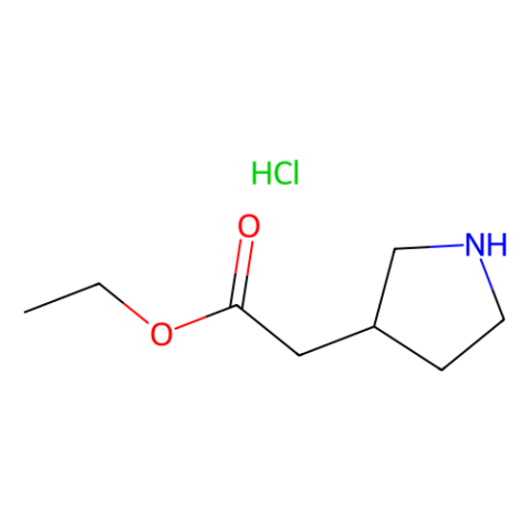 2-(吡咯烷-3-基)乙酸乙酯鹽酸鹽,Ethyl 2-(pyrrolidin-3-yl)acetate hydrochloride