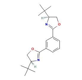 1,3-双((S)-4-(叔丁基)-4,5-二氢恶唑-2-基)苯,1,3-Bis((S)-4-(tert-butyl)-4,5-dihydrooxazol-2-yl)benzene