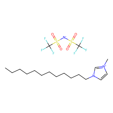 1-十二烷基-3-甲基咪唑鎓双(三氟甲磺酰基)亚胺,1-Dodecyl-3-methylimidazolium Bis(trifluoromethanesulfonyl)imide