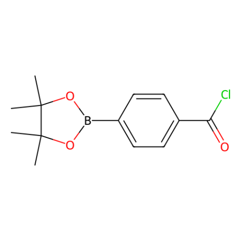4-(4,4,5,5-四甲基-1,3,2-二氧硼杂环戊烷-2-基)苯甲酰氯,4-(4,4,5,5-Tetramethyl-1,3,2-dioxaborolan-2-yl)benzoyl chloride