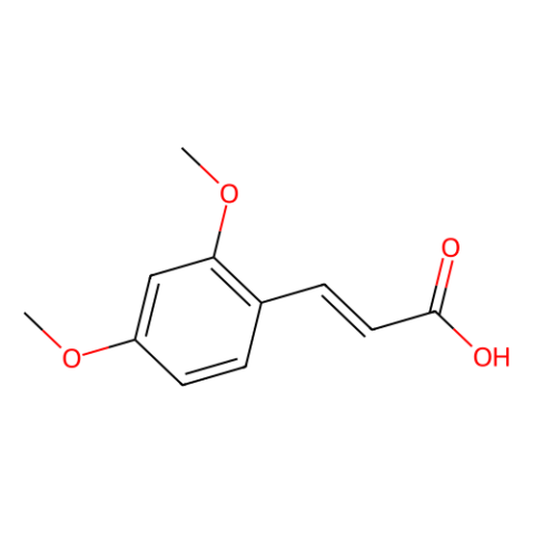 反式-2,4-二甲氧基肉桂酸,trans-2,4-Dimethoxycinnamic acid