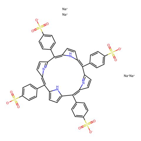 内消旋-四(4-磺酰苯基)卟吩四钠盐 水合物,Tetrasodium-meso-tetra(4-sulfonatophenyl)porphine hydrate