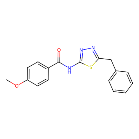 WAY-232897,N-(5-benzyl-1,3,4-thiadiazol-2-yl)-4-methoxybenzamide