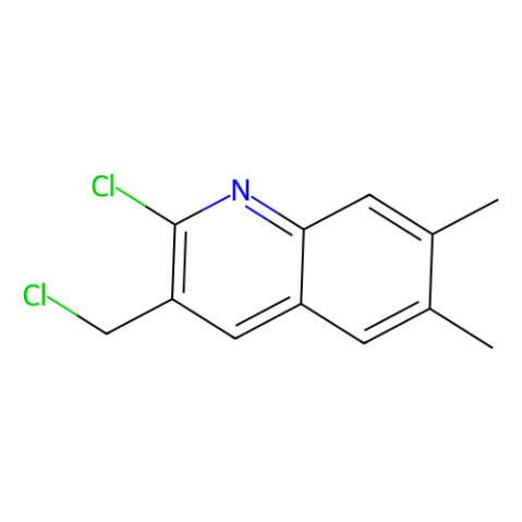 2-氯-3-氯甲基-6,7-二甲基喹啉,2-Chloro-3-chloromethyl-6,7-dimethylquinoline