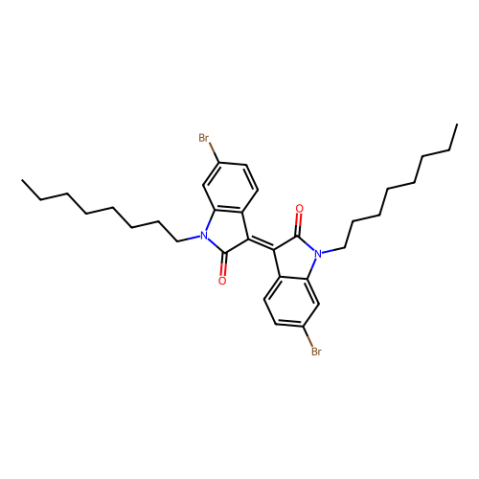 6,6'-二溴-1,1'-二(n-辛基)异靛,6,6'-Dibromo-1,1'-di(n-octyl)isoindigo