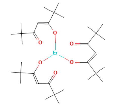 三(2,2,6,6-四甲基-3,5-庚二酮酸)铒(III),Erbium(III) tris(2,2,6,6-tetramethyl-3,5-heptanedionate)