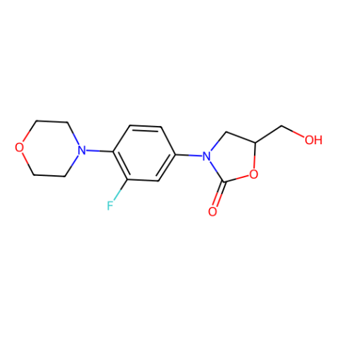 (3-[3-氟-4-(4-嗎啉基)苯基]-5-羥甲基-(5R)-2-惡唑烷酮,(5R)-3-(3-Fluoro-4-(4-morpholinyl)phenyl)-5-hydroxymethyl-2-oxazolidione