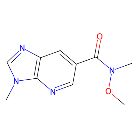 N-甲氧基-N,3-二甲基-3H-咪唑[4,5-b] 吡啶-6-羧酰胺,N-Methoxy-N,3-dimethyl-3H-imidazo[4,5-b]pyridine-6-carboxamide