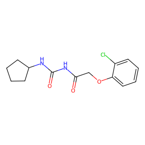 2-(2-氯苯氧基)-N-[(环戊氨基)甲酰基]-乙酰胺,WAY-325648