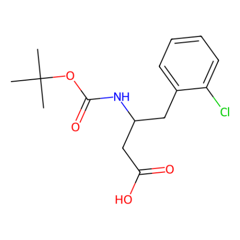 Boc-2-氯-D-β-高苯丙氨酸,Boc-2-chloro-D-beta-homophenylalanine