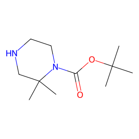 2,2-二甲基哌嗪-1-羧酸叔丁酯,tert-butyl 2,2-dimethylpiperazine-1-carboxylate