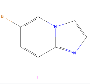 6-溴-8-碘咪唑并[1,2-a]吡啶,6-Bromo-8-iodoimidazo[1,2-a]pyridine