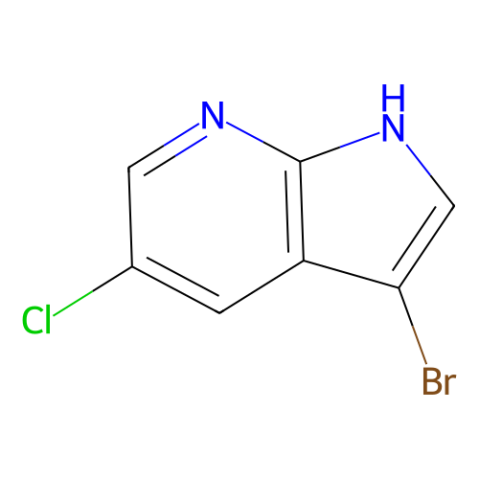 3-溴-5-氯-1H-吡咯并[2,3-b]吡啶,3-bromo-5-chloro-1H-pyrrolo[2,3-b]pyridine