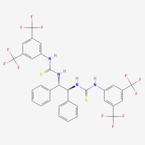 N,N'-[(1S,2S)-1,2-二苯基l-1,2-乙二基]双[N'-[3,5-双(三氟甲基)苯基]硫脲],N,N'-[(1S,2S)-1,2-Diphenyl-1,2-ethanediyl]bis[N'-[3,5-bis(trifluoromethyl)phenyl]thiourea]