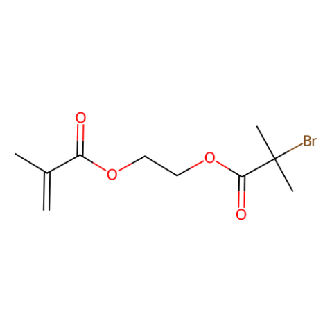 2-(2-溴異丁酰氧基)乙基甲基丙烯酸酯（含穩(wěn)定劑TBC）,2-(2-Bromoisobutyryloxy)ethyl methacrylate（stabilized with TBC）