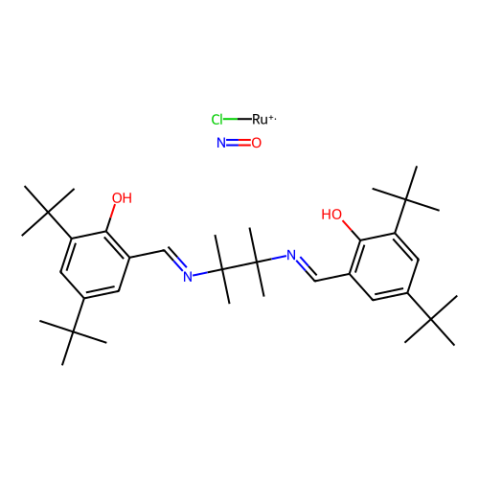 氯代亚硝酰[N,N'-双(3,5-二叔丁基亚水杨基)-1,1,2,2-四甲基乙二胺酸]钌(IV),Chloronitrosyl[N,N′-bis(3,5-di-tert-butylsalicylidene)-1,1,2,2-tetramethylethylenediaminato]ruthenium(IV)