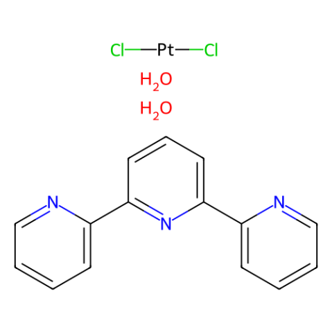 氯(2,2′:6′,2″-三联吡啶)铂(II)氯化二水合物,Chloro(2,2′:6′,2″-terpyridine)platinum(II) chloride dihydrate