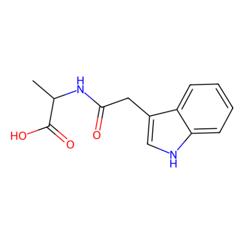 N-（3-吲哚基乙?；?L-丙氨酸,N-(3-Indolylacetyl)-L-alanine