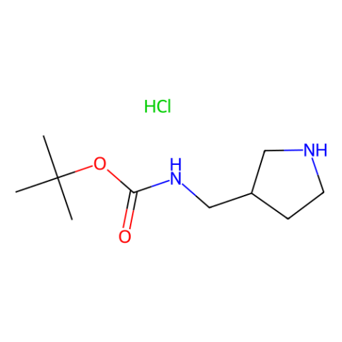 N-[(3R)-吡咯烷-3-基甲基]氨基甲酸叔丁酯盐酸盐,tert-butyl N-[(3R)-pyrrolidin-3-ylmethyl]carbamate hydrochloride