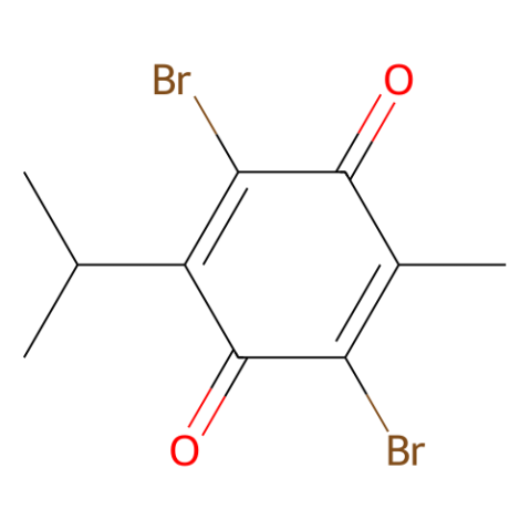 2,5-二溴-6-异丙基-3-甲基-1,4-苯醌,2,5-Dibromo-6-isopropyl-3-methyl-1,4-benzoquinone