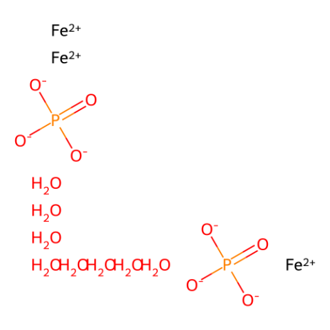 磷酸亚铁 八水合物,Ferrous(II) Phosphate octahydrate