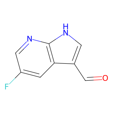 5-氟-1H-吡咯并[2,3-b]吡啶-3-甲醛,5-Fluoro-1H-pyrrolo[2,3-b]pyridine-3-carbaldehyde