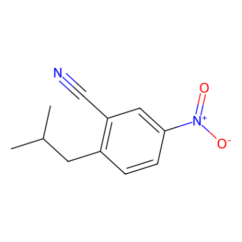 2-异丁基-5-硝基苯甲腈,2-Isobutyl-5-nitrobenzonitrile