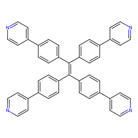 四(4-吡啶苯基)乙烯,tetra-(4-pyridylphenyl)ethylene