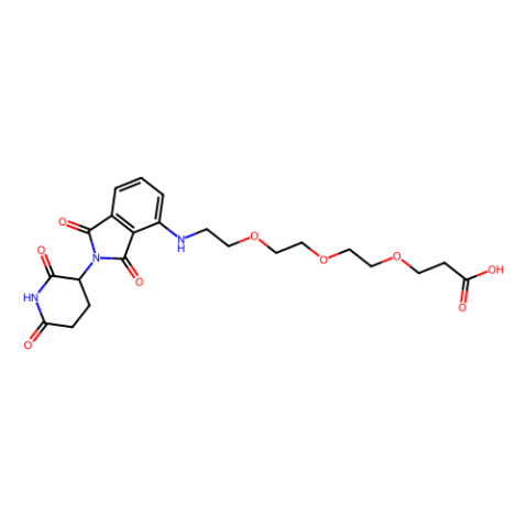 泊馬度胺 4'-PEG3-酸,Pomalidomide 4'-PEG3-acid