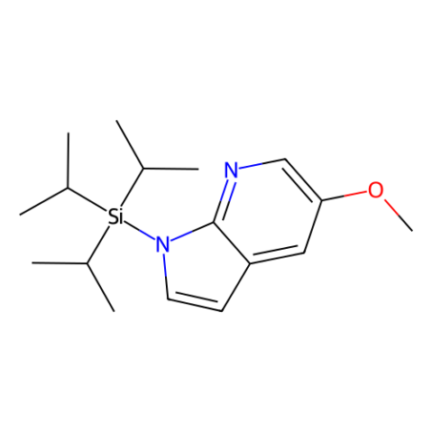 5-甲氧基-1-(三異丙基甲硅烷基)-1H-吡咯并[2,3-b]吡啶,5-Methoxy-1-(triisopropylsilyl)-1H-pyrrolo[2,3-b]pyridine