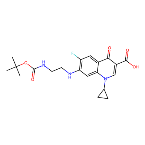 N-（叔丁氧羰基）脱乙环丙沙星,N-(tert-Butoxycarbonyl) Desethylene Ciprofloxacin