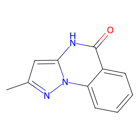 2-甲基吡唑并[1,5-a]喹唑啉-5(4H)-酮,2-Methylpyrazolo[1,5-a]quinazolin-5(4h)-one