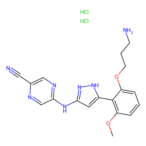 Prexasertib dihydrochloride,Prexasertib dihydrochloride