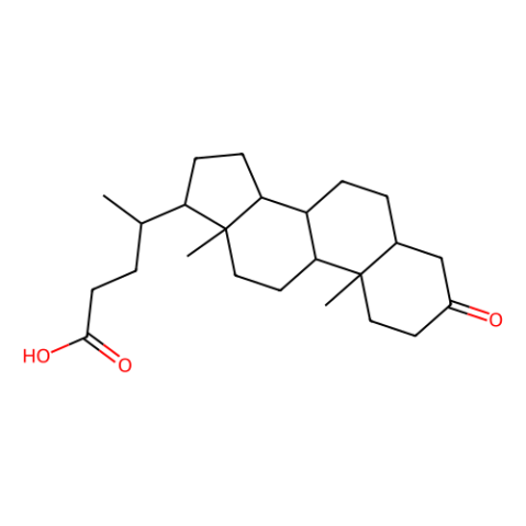 3-氧代-5β-胆烷酸,3-Oxo-5β-cholanoic Acid